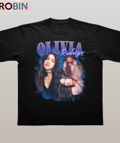 Olivia Rodrigo Vintage Shirt, Rodrigo Tour Retro Short Sleeve Tee Tops