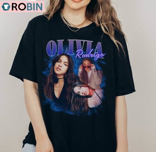 Olivia Rodrigo Vintage Shirt, Rodrigo Tour Retro Short Sleeve Tee Tops