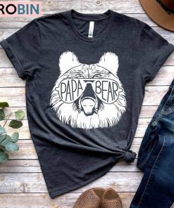Papa Bear Sunglass Papa Bear Shirt, Father’s Day Sweater T-Shirt