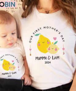 Personalised Matching Our First Mother S Day Unisex Shirt, Hoodie, Sweatshirt
