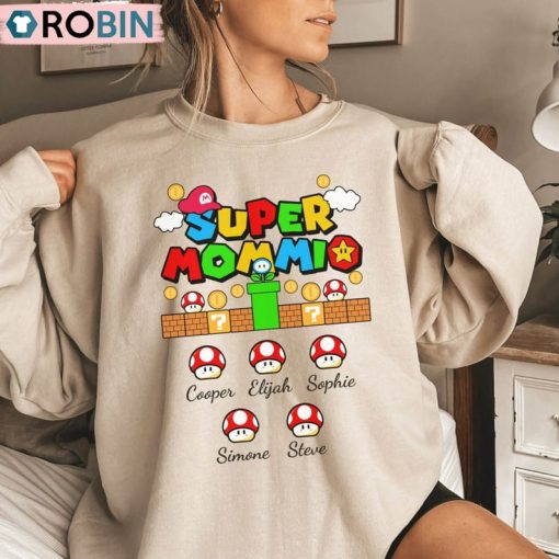 Personalized Super Mommio Trendy Shirt, Bull Mommio Unisex Shirt, Hoodie, Sweatshirt