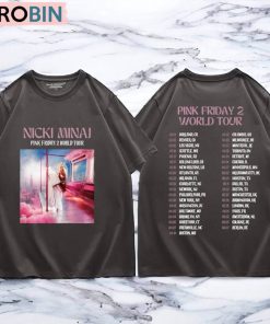 Pink Friday 2 World Tour Shirt, Oversized Nicki Minaj Sweater Hoodie