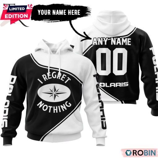 Polaris I Regret Nothing White Hoodie