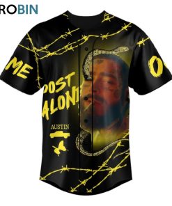 Post Malone I Have It I Never Pass It I Work My Magic Custom Baseball Jersey Shirt Style