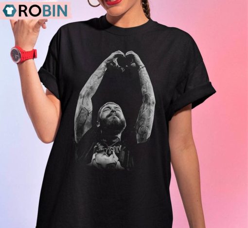 Post Malone Music Rap Shirt, Vintage If Y All Weren T Here I D Be Crying Long Sleeve Tee Tops
