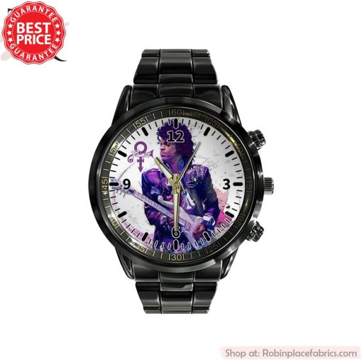 Prince Black Stainless Steel Watch