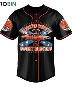 Property Of The Hazzard County Stunt Driving Academy Custom Baseball Jersey Shirt Style
