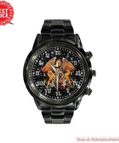 Queen Band Black Stainless Steel Watch