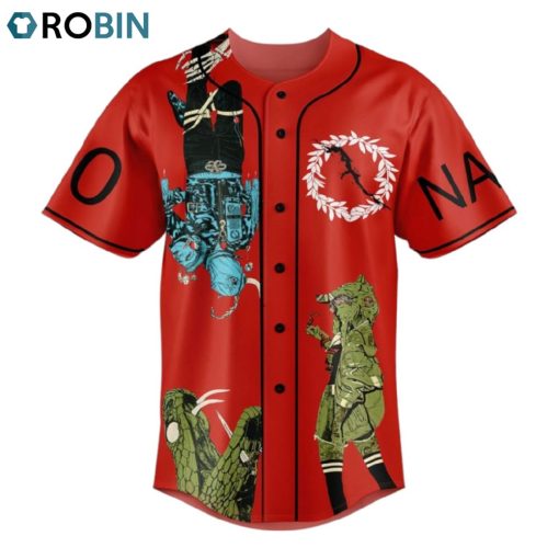 Queens Of The Stone Age The End Is Nero Summer 2024 Custom Baseball Jersey Shirt Style