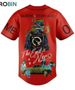 Queens Of The Stone Age The End Is Nero Summer 2024 Custom Baseball Jersey Shirt Style Queens Of The Stone Age The End Is Nero Summer 2024 Custom Baseball Jersey Shirt Style