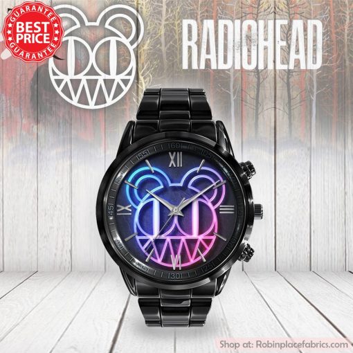 Radiohead Black Stainless Steel Watch