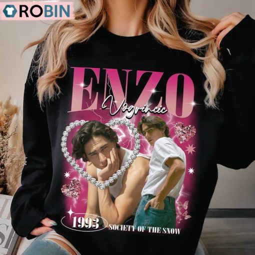 Retro Enzo Vogrincic Vintage 90s Sweatshirt, Enzo Vogrincic Tour 2024 Tee Tops