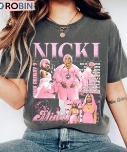 Retro Nicki Lewinsky Shirt, Pink Friday 2 Tour Long Sleeve Hoodie
