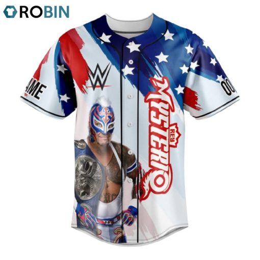 Rey Mysterio 619 Custom Baseball Jersey Shirt Style