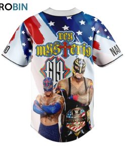 Rey Mysterio 619 Custom Baseball Jersey Shirt Style Rey Mysterio 619 Custom Baseball Jersey Shirt Style