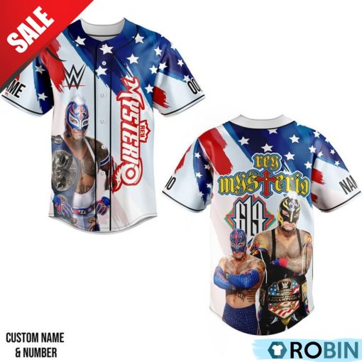 Rey Mysterio 619 Custom Baseball Jersey Shirt Style