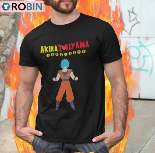 Rip Akira Toriyama 1955 2024 Shirt, Trending Unisex Shirt