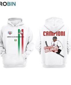 Rittner Buam Campioni Dell’Alps Hockey League 23 24 3D Hoodie and Zip up