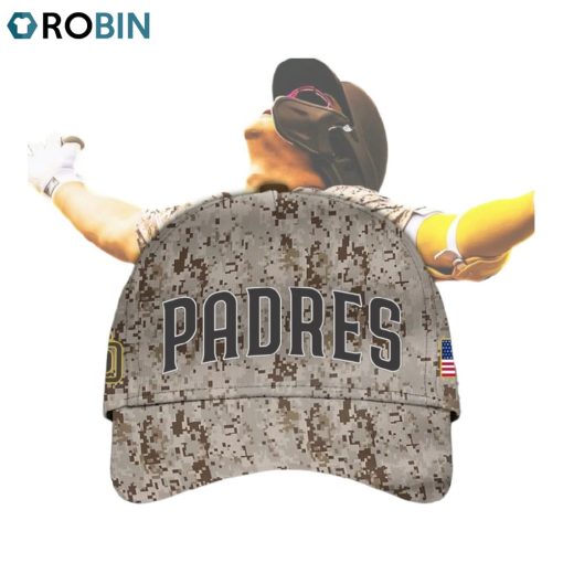 San Diego Padres Military Hoodie, Cap
