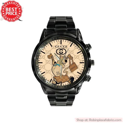 Scooby-Doo Black Stainless Steel Watch