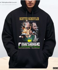 Scottie Scheffler 2024 Master Tournament Champions Unisex Shirt, Hoodie, Sweatshirt