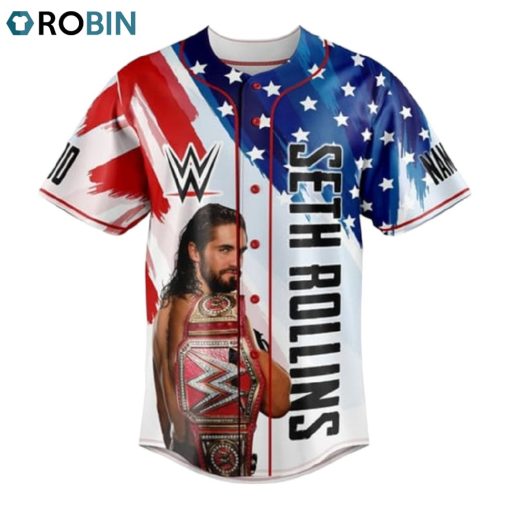 Seth Rollins Freakin Custom Baseball Jersey Shirt Style