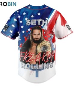 Seth Rollins Freakin Custom Baseball Jersey Shirt Style