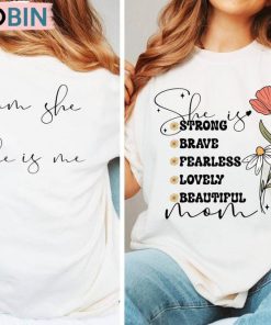 She Is Mom Vintage Shirt, She Is Me Cute Unisex Shirt
