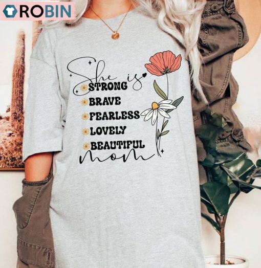 She Is Mom Vintage Shirt, She Is Me Cute Unisex Shirt