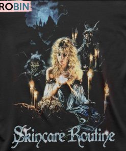 Skincare Routine Satanic Rituals Long Sleeve Tee Tops