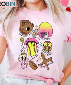 Softball Mom Softball Vibes Shirt, Softball Mom Lovers Sweater T-Shirt