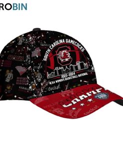 South Carolina Gamecocks 2023 2024 NCAA Women’s Basketball National Champions Classic Cap
