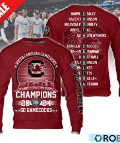 South Carolina Gamecocks NCAA Women’s Basketball National Champions 2024 Hoodie – Garnet