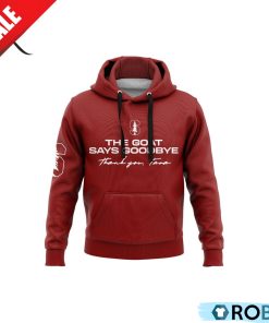 Stanford Cardinal The Goat Say Goodbye Thank You Tara Vanderveer Hoodie, Cap