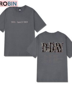 Suga Agust D Tour D Day Trendy Crewneck Sweatshirt Tee Tops