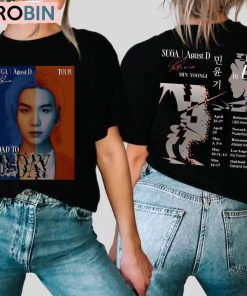 Suga D Day Album Shirt, Agust D World Tour Long Sleeve Sweater