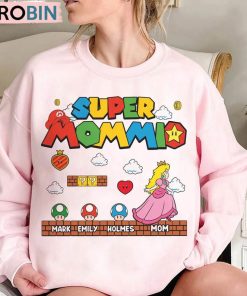 Super Mommio Shirt, Mothers Day Custom Sweater T-Shirt