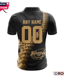 Super Rugby Western Force Special Black And Gold Polo Shirt