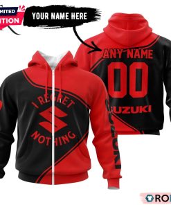 Suzuki I Regret Nothing Red Hoodie Suzuki I Regret Nothing Red Hoodie
