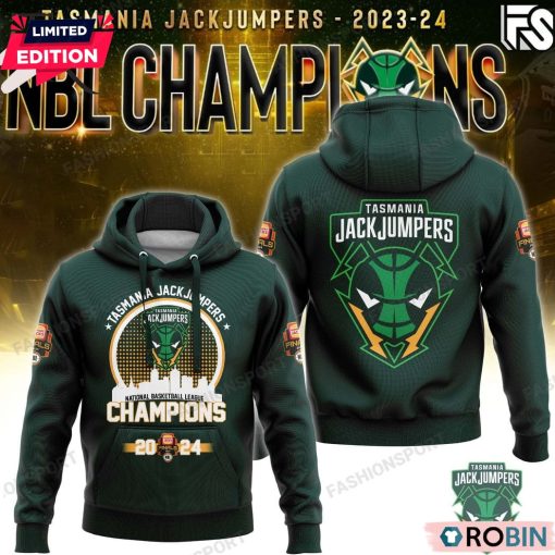 Tasmania JackJumpers National Basketball Champions 2024 AOP Hoodie