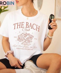 The Bach Club Last Trail Shirt, Bachelorette Camp Short Sleeve Tee Tops