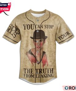The Dresden Dolls You Can Stop The Truth From Leaking Custom Baseball Jersey