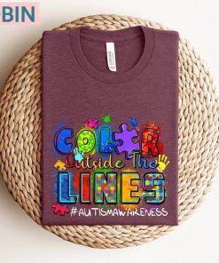The Lines Autism Awareness Shirt, Autism Mom Sweater Hoodie