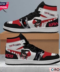 Tokyo Ghoul Kaneki Ken Air Jordan 1 Hightop Sneaker Boots Tokyo Ghoul Kaneki Ken Air Jordan 1 Hightop Sneaker Boots