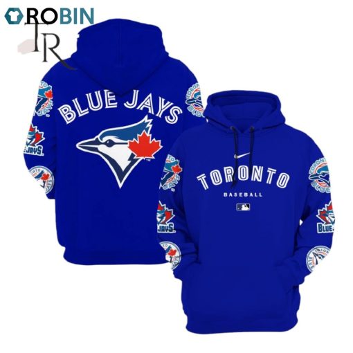 Toronto Blue Jays Cam Eden 3D Hoodie and Zip up