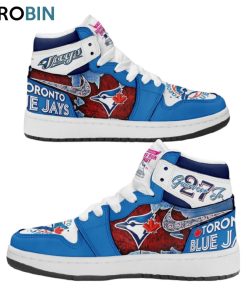Toronto Blue Jays Vladimir Guerrero Jr Air Jordan 1 Hightop Sneaker Boots