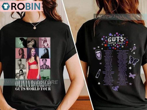 Two Sides Guts Tour 2024 Shirt, Olivia Rodrigo Hoodie Tank Top