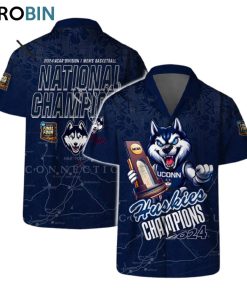 Uconn Huskies National Champions 2024 Hawaiian Set Uconn Huskies National Champions 2024 Hawaiian Set