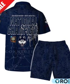 Uconn Huskies National Champions 2024 Hawaiian Set Uconn Huskies National Champions 2024 Hawaiian Set