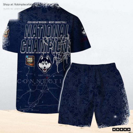 Uconn Huskies National Champions 2024 Hawaiian Shirt